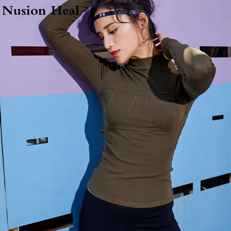 

Long Sleeve T-shirts Women Yoga Shirts Top Gym Compression Tights Sportswear Fitness Quick Dry Running Tops Body Shaper Shirts