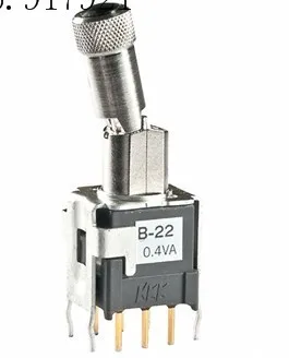 

[ZOB] B221B subminiature toggle switch B-12A1P imported from Japan nkk industrial toggle switch B-12AB --20PCS/LOT
