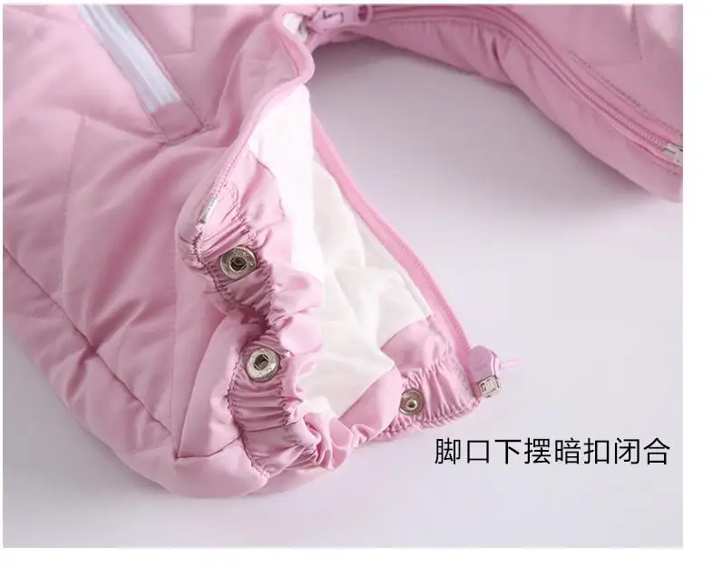 Спальный мешок для новорожденных 0-1 лет, хлопковая стеганая куртка