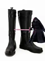 Star Wars Kylo Ren бен Хан Соло карнавальный костюм hero сапоги обувь на заказ