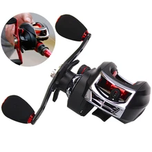 17+ 1BB высокая скорость 7,2: 1 Передаточное отношение черная рыболовная приманка литейная катушка Тормозная сила 10 кг/22 фунта с правой левой рукой опционально