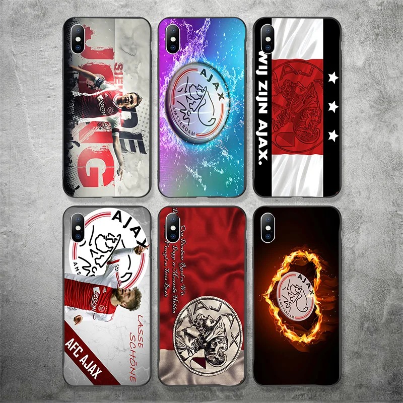 Yinuoda Ajax Team Phone Case Picture For Frenkie de Jong Silicon Shell Soft TPU Cover For iPhone X XR XS MAX 7 8 7plus 6 6S 5S 5