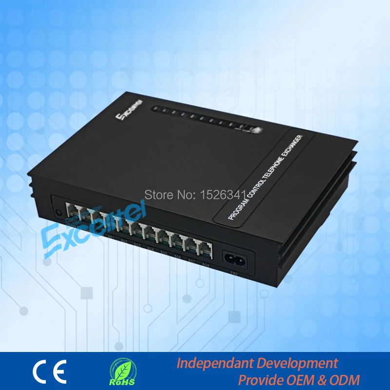 Exchange system / Mini PABX home PBX/ MD208/ 2 PSTN line 8 extension | Мобильные телефоны и аксессуары