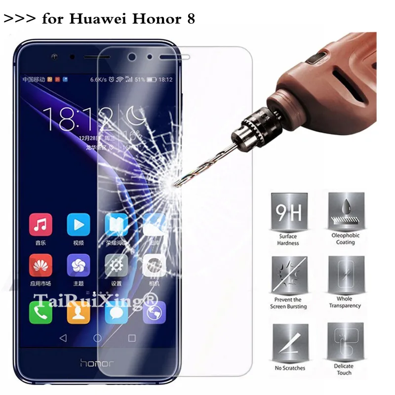 Для Huawei Honor 8 0.26 мм 9 H 2.5D закаленное Стекло Экран протектор для | Мобильные телефоны