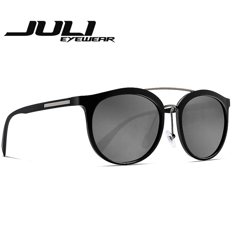 

MAXJULI Sports Polarized Sunglasses Men TR90 Frame Black Lens Sunglasses Male UV400 for Hiking Climbing Outdoor