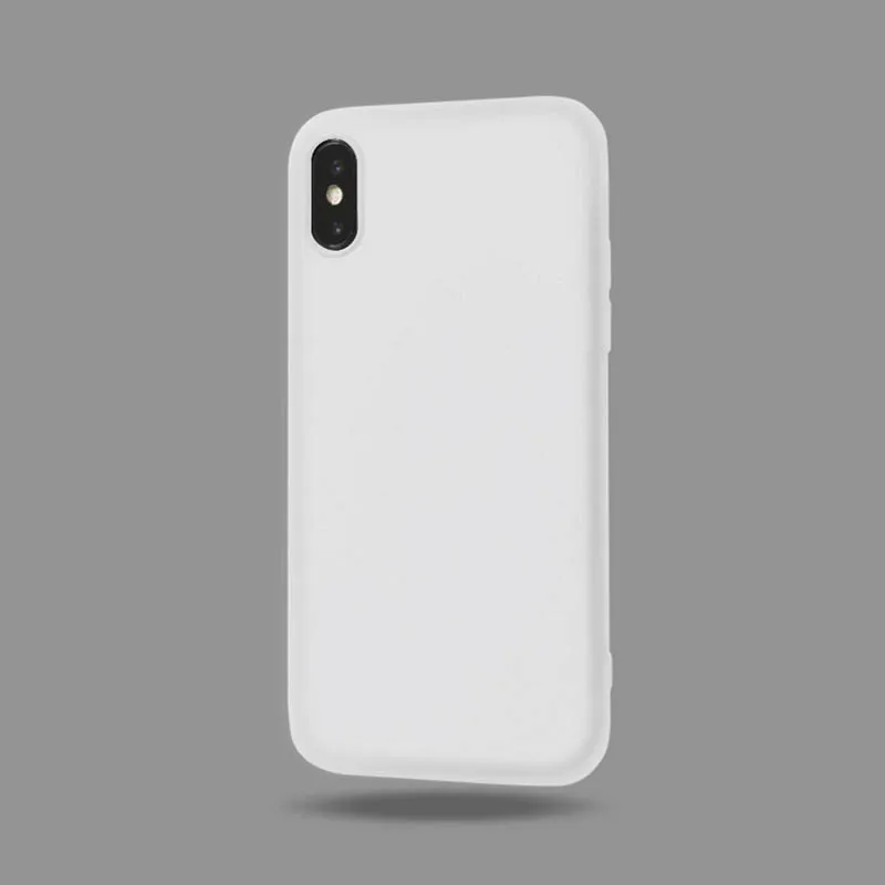 Для iphone x аксессуары чехол для телефона Роскошный чехол для capinha iphone 7 plus iphone 8 plus 8 Plus XS Max XR 6 6 s 5se 5S чехол s Funda - Цвет: Белый