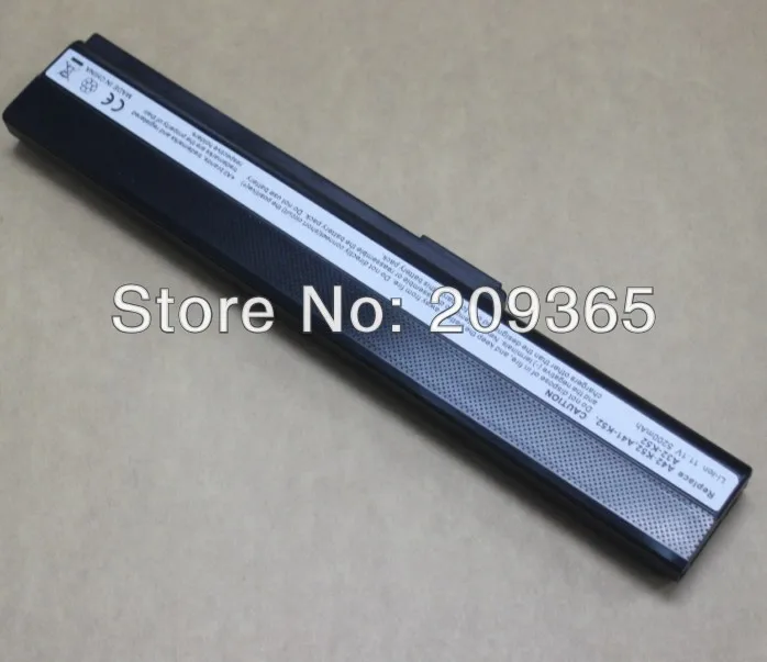 Аккумулятор для ноутбука ASUS X42J X42JR X42JV X52 X52D X52DE X52DR X52F X52J X52JB X52JC X52JE A42 K52|laptop battery|battery