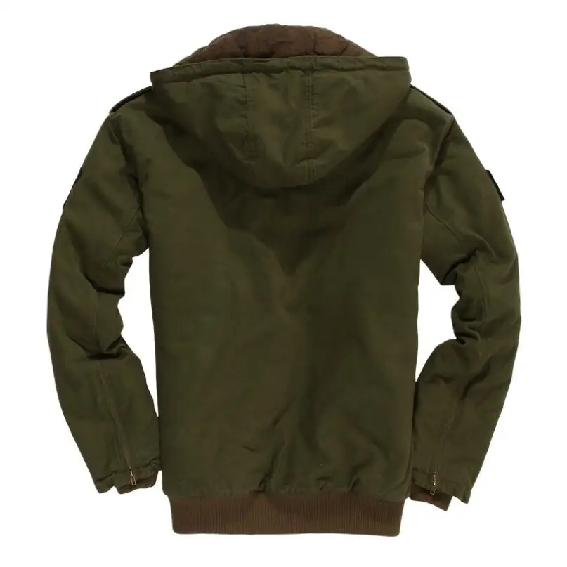 Мужская куртка с капюшоном армейская зимняя Армейская 101|winter military jackets|flight jacketus