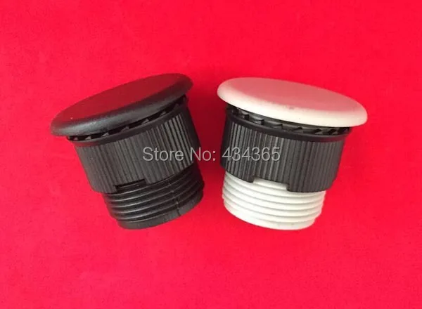 Free Shipping 5pcs Plastic Push Button Panel Plug Cap 16mm Dia Thread