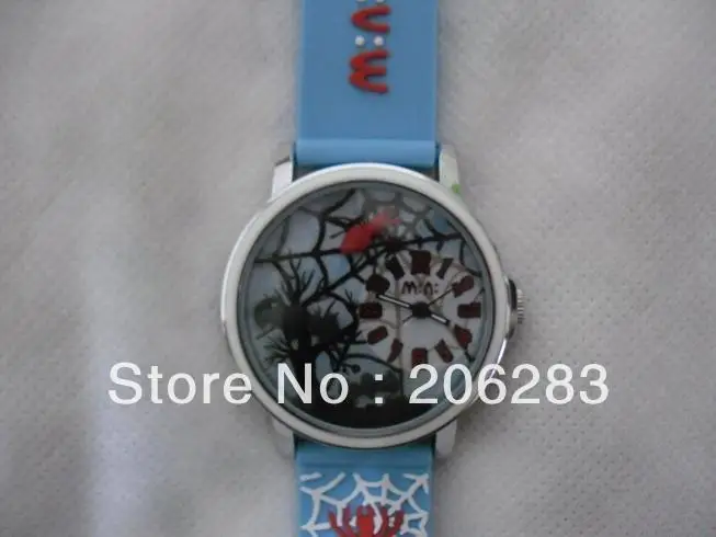 

MN960B Fashion originality MINI watch 3D spider watch DIY men watch 1pc+free shipping