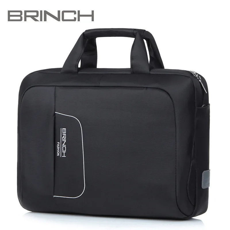 

BRINCH New for 14 " Laptop bag Business Handbag single shoulder bag computer bag free shipping