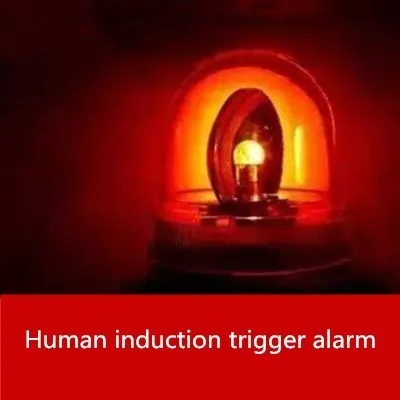 prision theme escape room game human body induction prop close to trigger alarm light props | Дом и сад