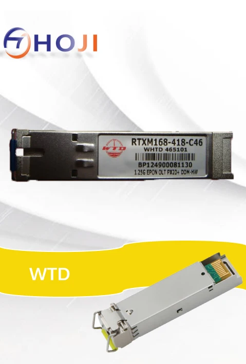 

Brand New WTD GPON OLT SFP Modules Class C+ for Fiberhome GC8B GCOB OLT and HUAWEI OLT Service Board single SC mode