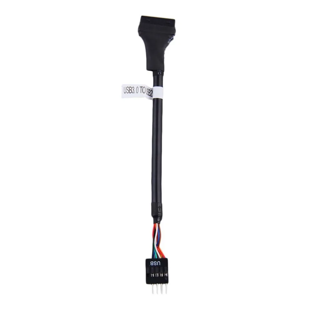 Портативная материнская плата USB 3 0 20 Pin Female to 2 9 Материнская Мужской