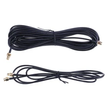 1,5/9 м Стандартный RP-SMA Мужской и Женский MF Jack Wifi антенна свинцовый Удлинительный кабель жила провод позолоченный высококачественный Pro поставки