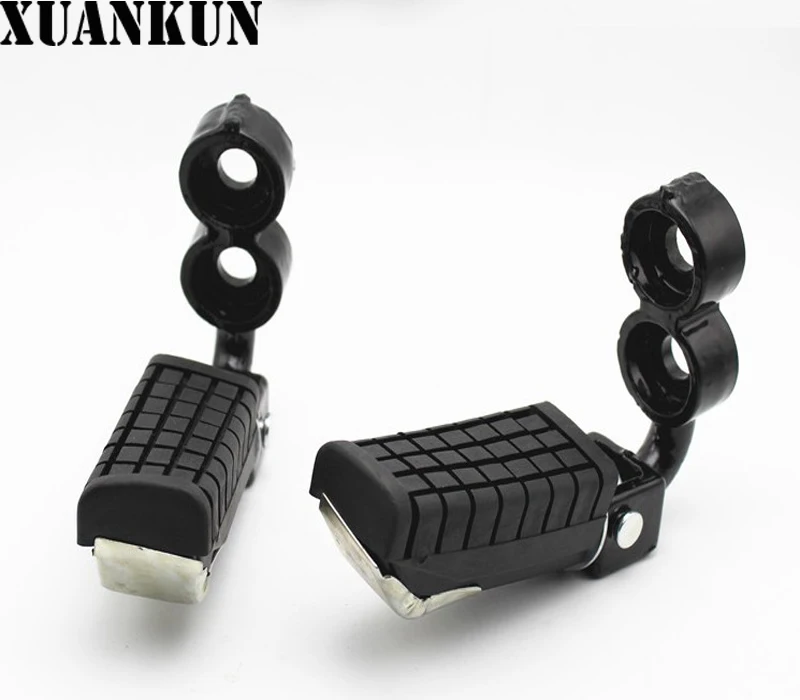 

XUANKUN Motorcycle Accessories before GS125 Pedal Foot Pedal Bracket Front Footrest Assembly Front Stirrup Accessories