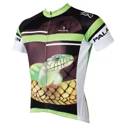 Паладин "Trimeresurus stejnegeri" мужские короткий рукав Велоспорт Джерси велосипед рубашка Велосипедная форма