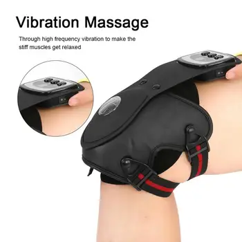 

Knee Joint Physiotherapy Instrument Electric Infrared Heated Knee Massager Hot Compress Rehabilitation Kneepad Knee Pain Relief