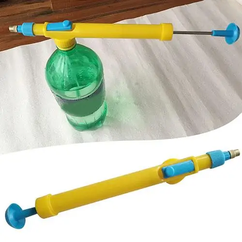 

Portable Plastic Juice Bottles Interface Water Pressure Sprayer Head Garden！