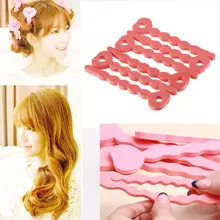 6 шт./лот Горячая губка-бигуди мягкие поролоновые бигуди пены инструменты полосы салон Инструменты для моделирования причесок