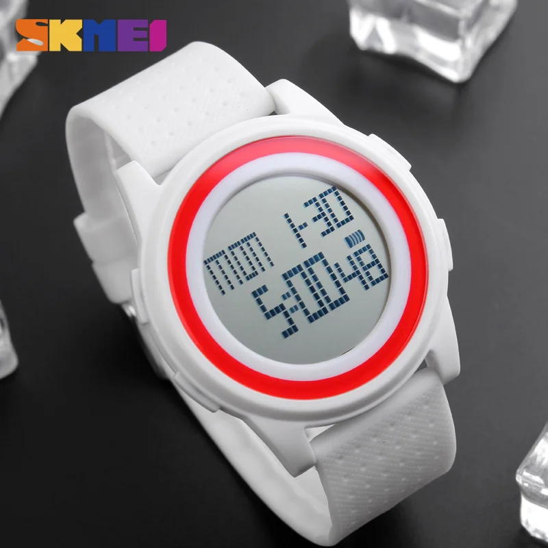

SKMEI New Arrival Fashion Casual SKMEI Brand Waterproof Watches Women Lovers Sport Watch With Very Comfortable Soft Band 1206