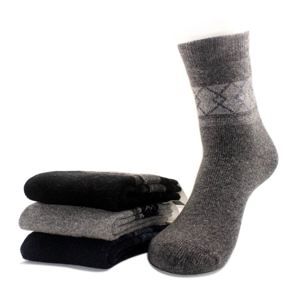Hot Sales Business Black Wool Mens Socks High Quality Sock Thin Wool