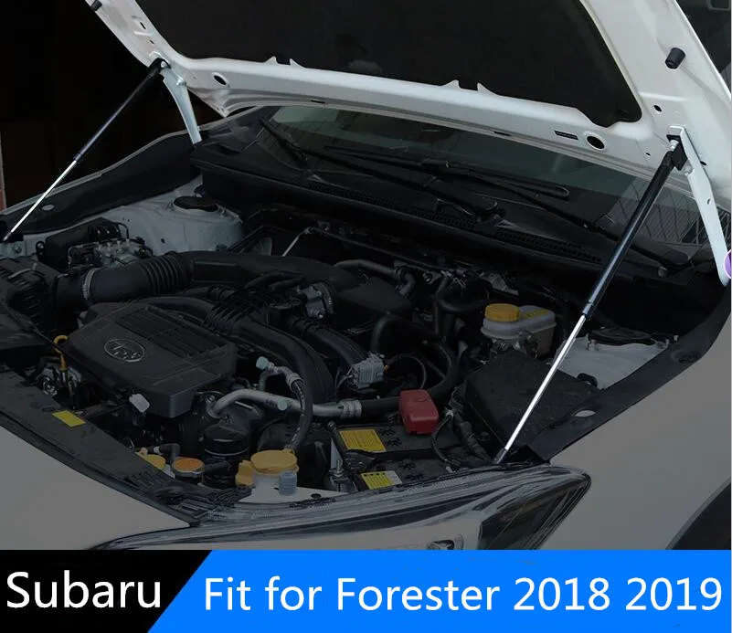 

Hood Spring 2Pcs Refit Front Hood Engine Cover Hydraulic Rod Strut Spring Shock Bar For Subaru Forester SK 2018 2019