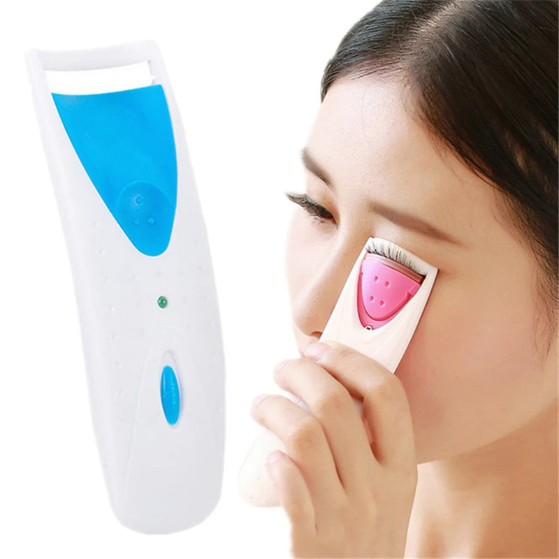 

1pc Random Colors Makeup Electric Automatic Long Lasting Heated Eyelash Curler Clip Tool Eyelash Curler Random color