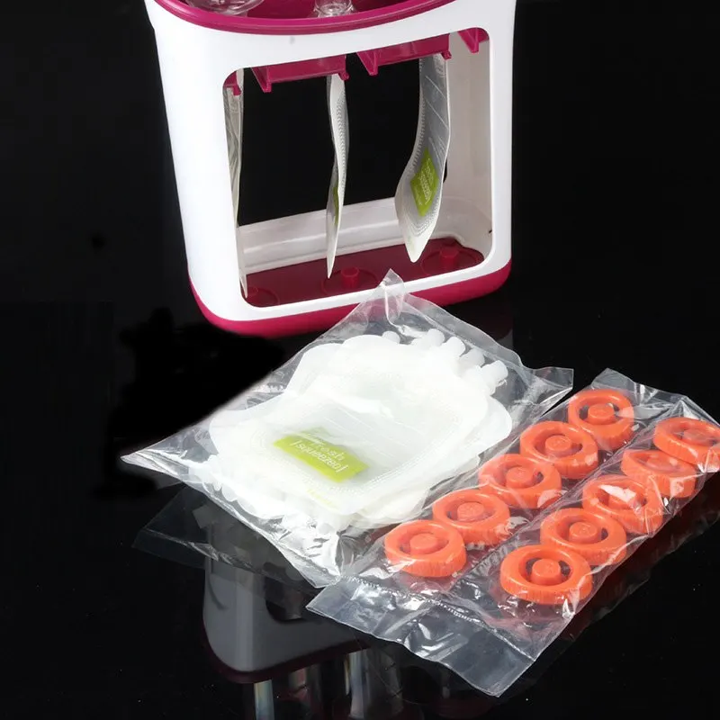 Squeeze пищевая станция домашние детские пищевые дозаторы сумки для хранения детского питания упаковочная машина для сока пюре пакет для кормления мешочки