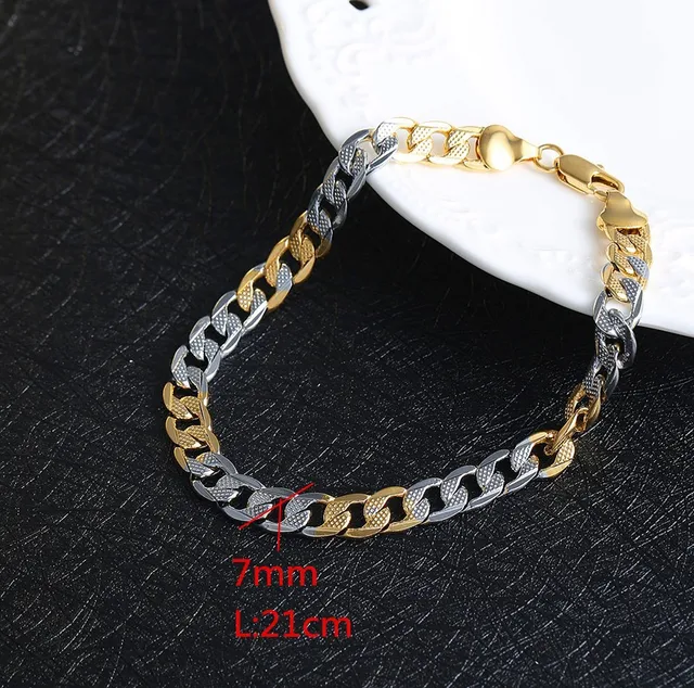 Bangrui New Gold Silver Color Bracelets For Women Men Jewelry Bangrui New Gold Silver Color Bracelets For Women Men Jewelry Bracelet Mixed Metallic