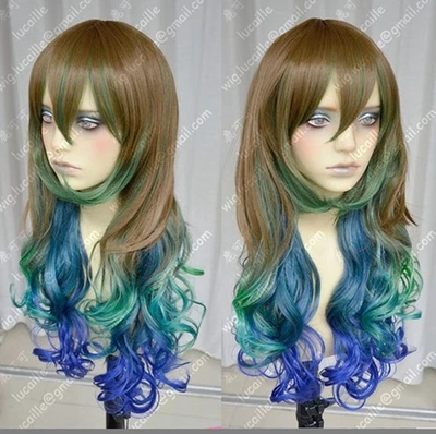 

Malachite green Cosplay for Princess Halloween wigs