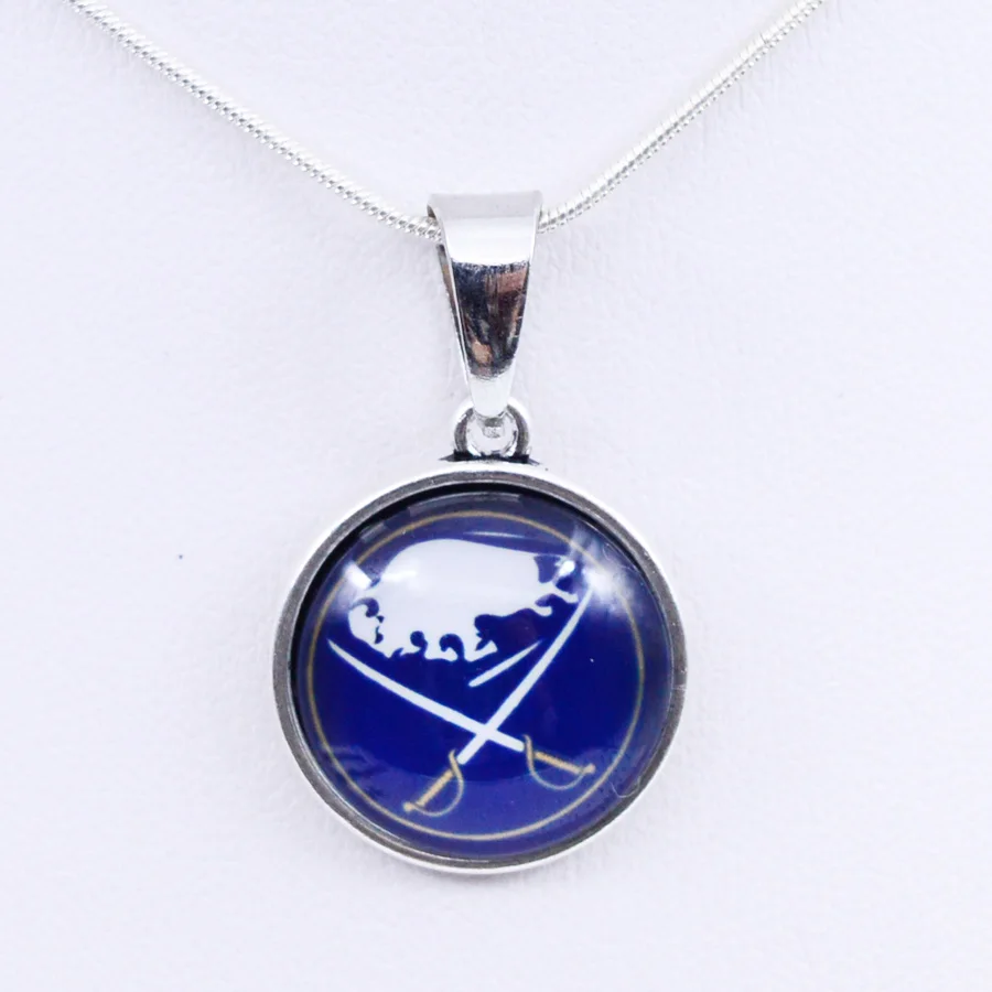 Necklaces Pendants NHL Buffalo Sabres Charms Ice Hockey Team Women