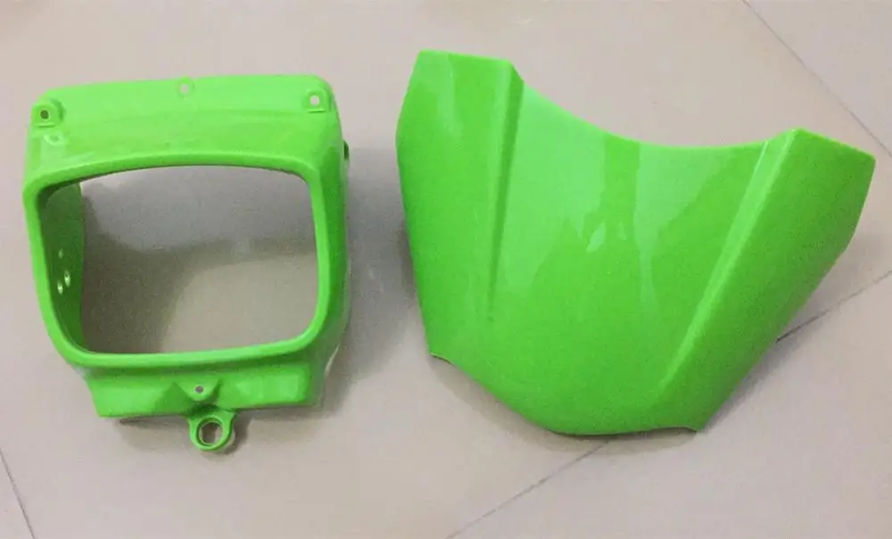 

KLX250 Headlight Mask Fairing Front Cowl Head Light Visor Holder Cover Windshield Airflow Deflector for Kawasaki KLX 250