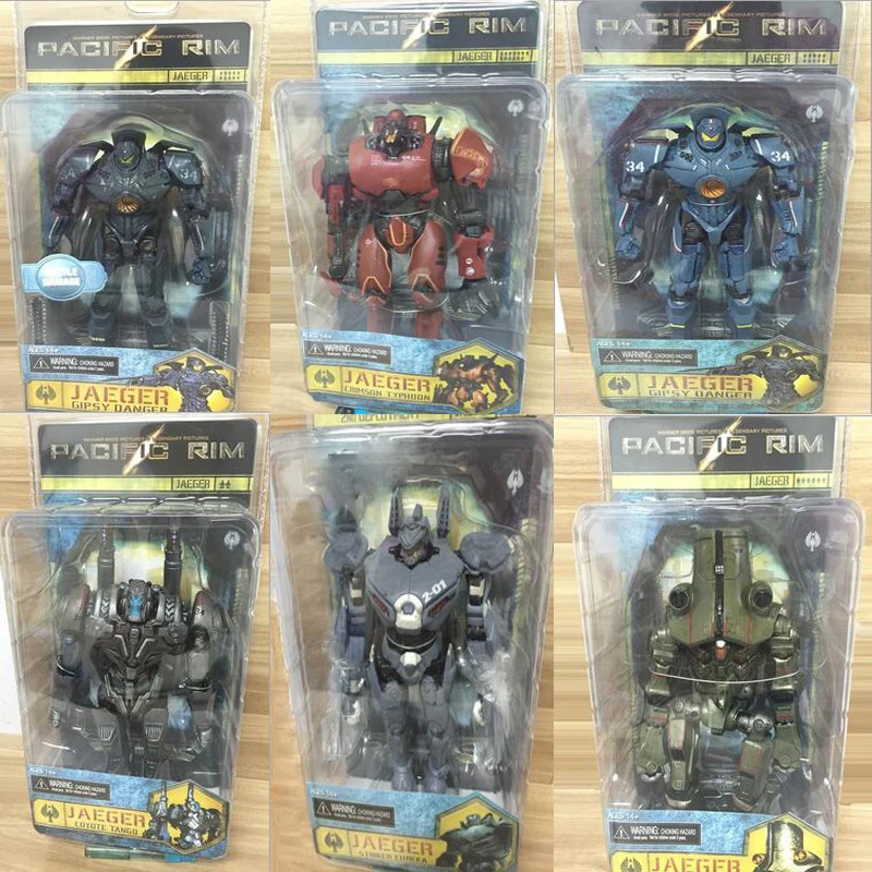 NECA Pacific Rim Jaeger Mech Striker Eureka Robot Action Figure Collector Toys