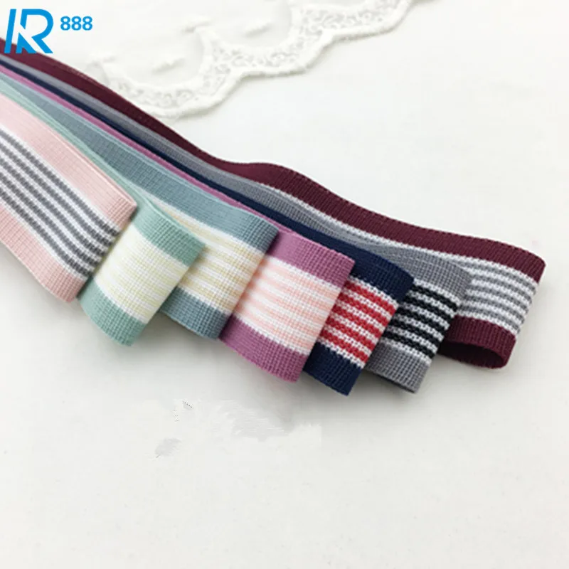 

16mm / 1.6cm High quality stripe cotton ribbons DIY accessories hand made cotton tape 5 yards/lot