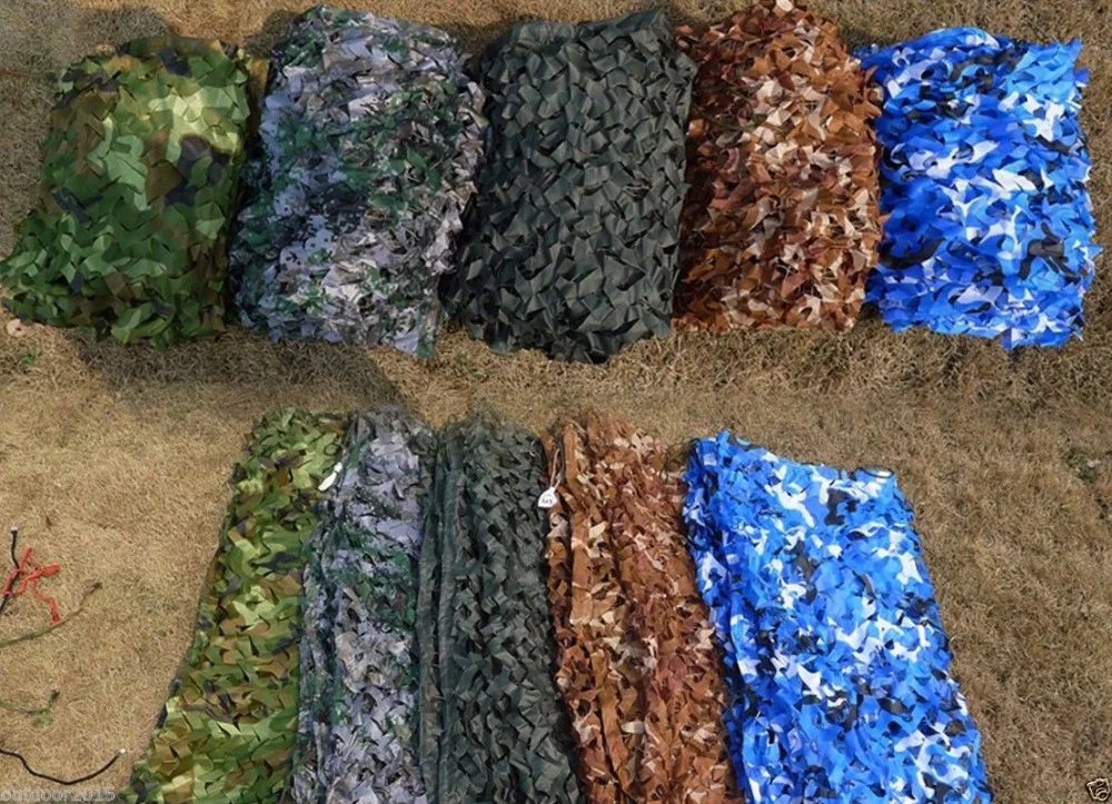 Best Offer Vilead 9 Colors 4m 5m Camouflage Netting Camo Net For