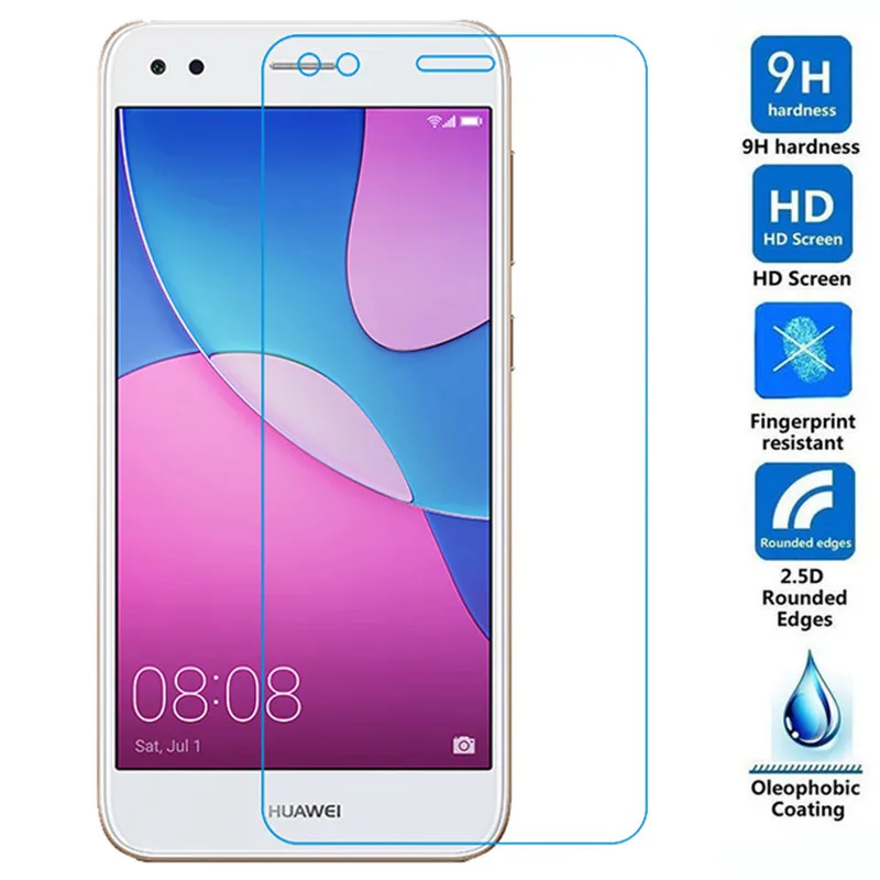 Для Huawei Y6 Pro 2017 закаленное стекло 9H Высококачественная защитная пленка