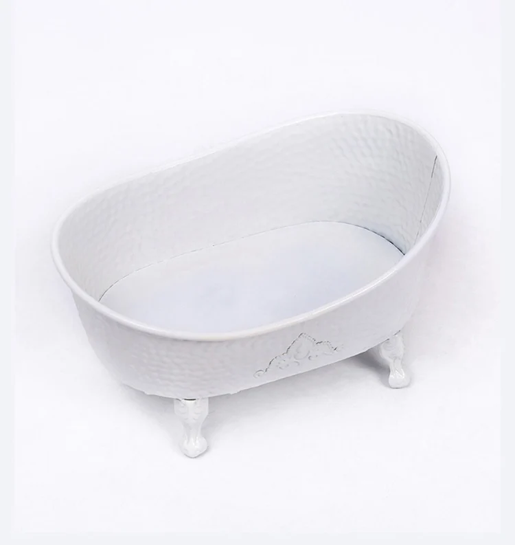 baby photo shoot wooden basket