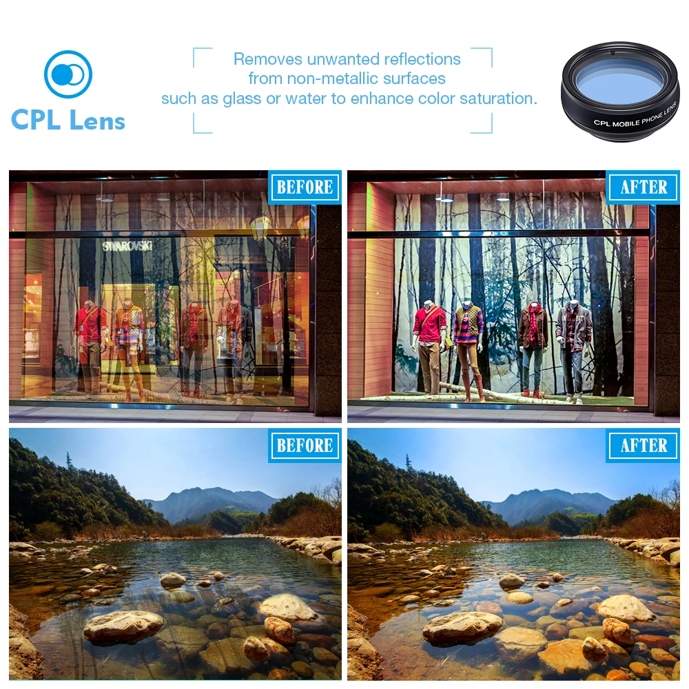 POWSTRO 10 в 1 HD телефон объектив камеры комплект рыбий глаз широкоугольный Макро 2X телескоп объектив для iphone samsung для смартфонов Xiaomi