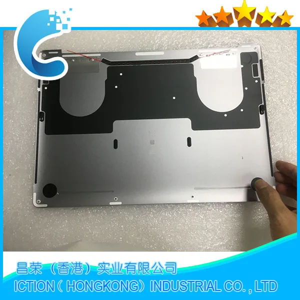 Новый нижний корпус A1706 Нижняя крышка серебристый/серый (серый) для Macbook Pro 13