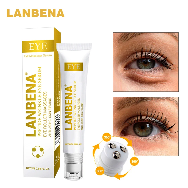 LANBENA Snail Repair Eye Serum Anti Dark Circles Puffiness Moisturizing Anti-Aging Eye Patch Whitening Face Skin Care Cosmetics LANBENA Snail Repair Eye Serum Anti Dark Circles Puffiness Moisturizing Anti-Aging Eye Patch Whitening Face Skin Care Cosmetics