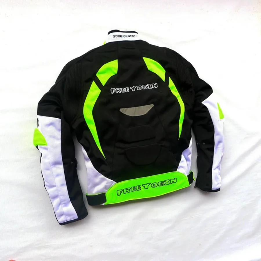 1шт уличное спортивное снаряжение Мужская вентиляционная гоночная куртка для мотоспорта с 5 шт подушечками