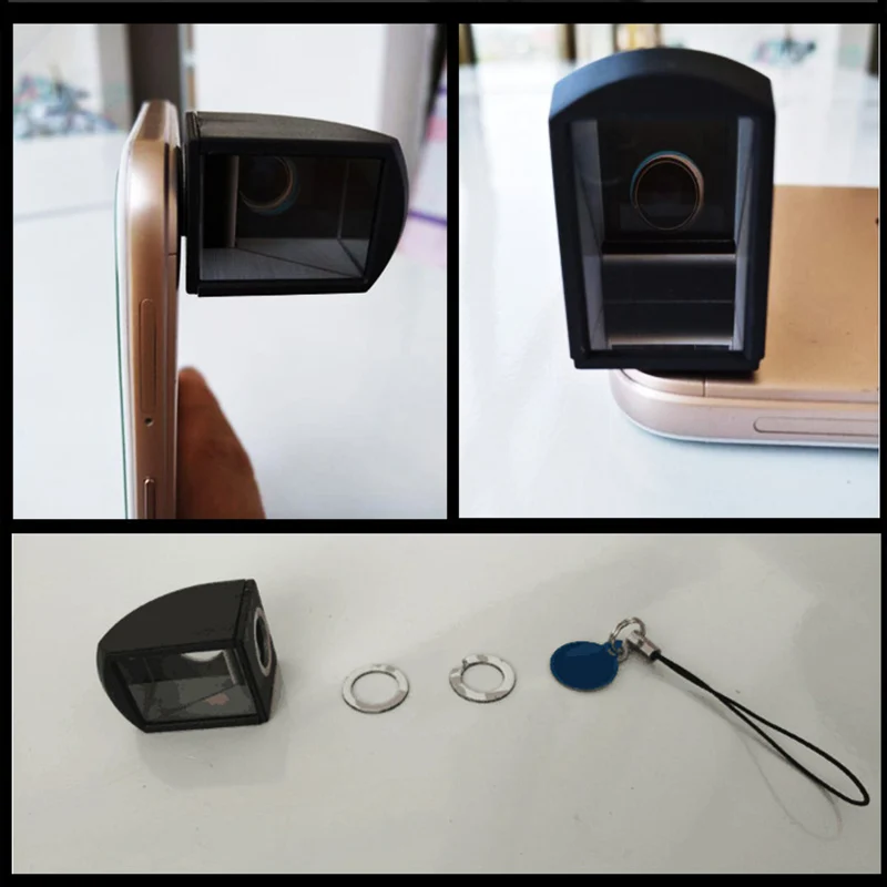 العالمي الهاتف العدسات البسيطة انفصال المغناطيسي الناظور عدسة الهاتف المحمول عدسة ل فون سامسونج HTC