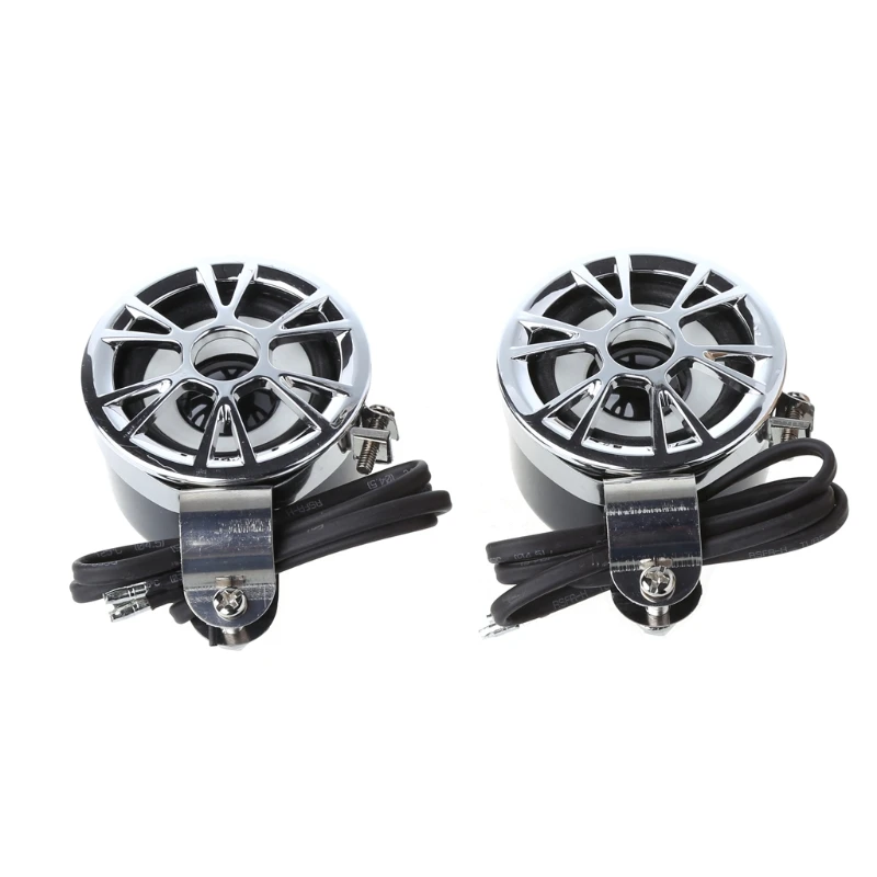 

Free delivery 1 Pair Motorcycle Loudspeaker Car HiFi Full Range Speaker Waterproof Universal