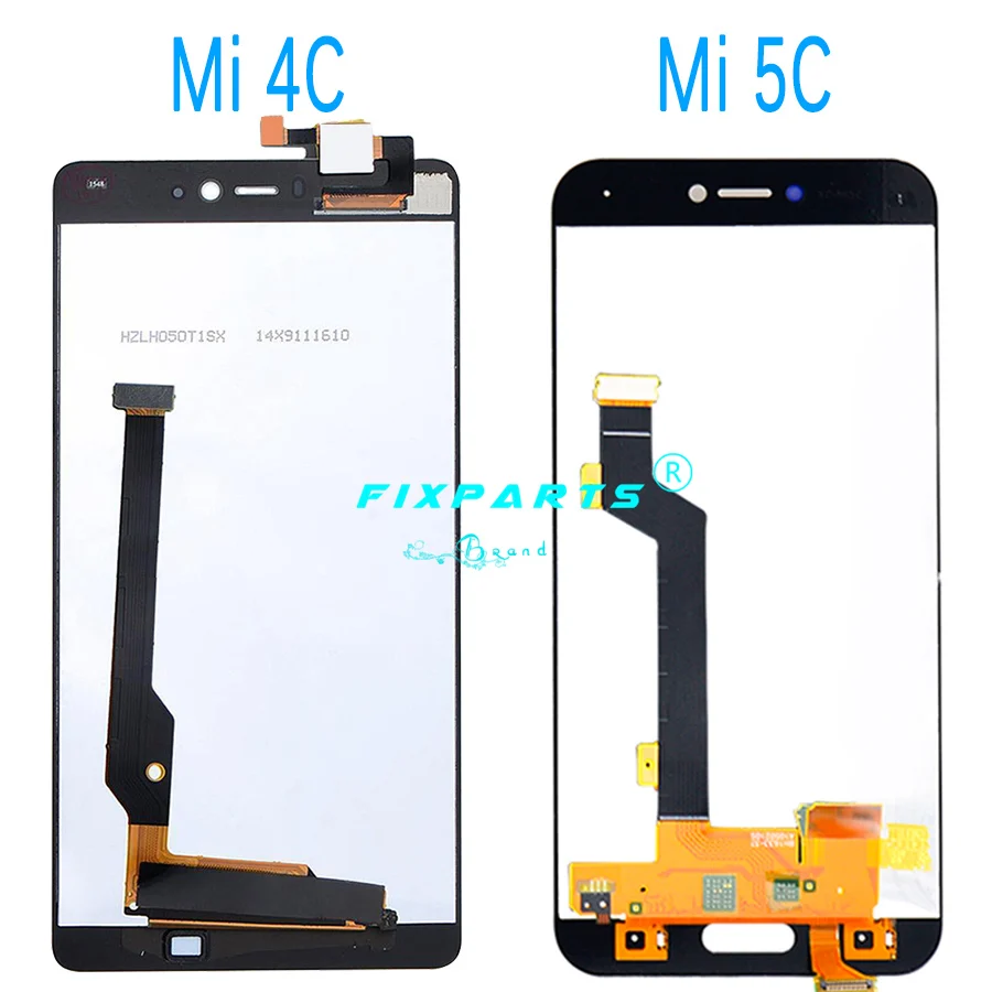ЖК дисплей для Xiaomi Mi4C Mi 5C дигитайзер сенсорного экрана в сборе FHD 920x1080 MI 4C MI5C