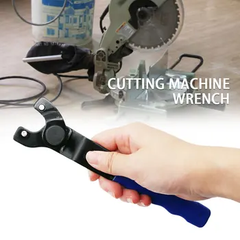 

Blue Black Alloy Water Meter Valve Angle Grinder Wrench Doors Windows Cutting Machine Wrench Portable Repair Shop Wrench