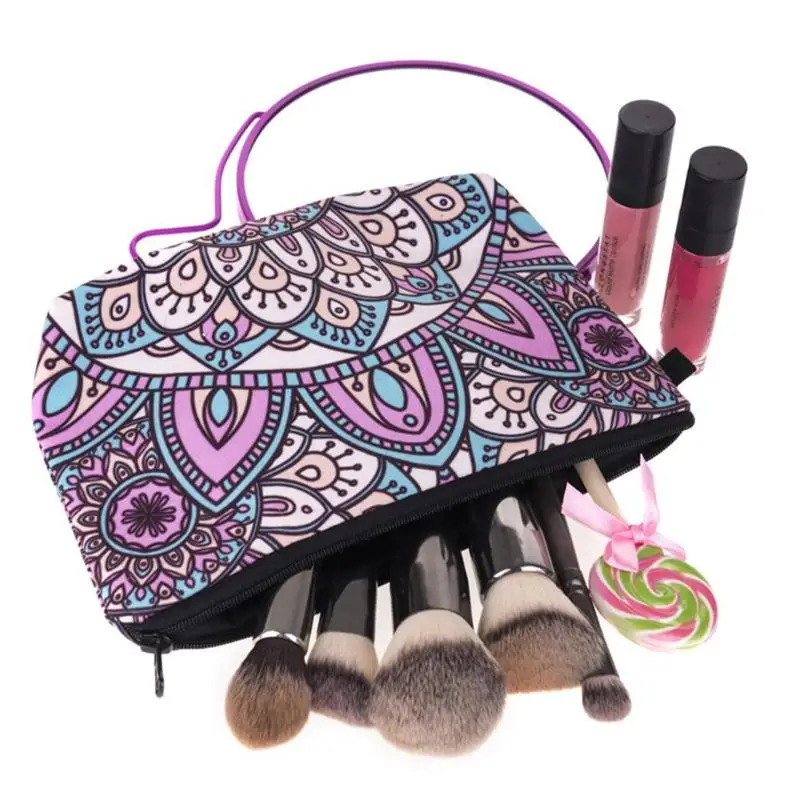 

Unisex 3D Printing Makeup Bags With Multicolor Pattern Cute Cosmetics Pouchs For Travel Ladies Pouch Women Cosmetic Bags Z95