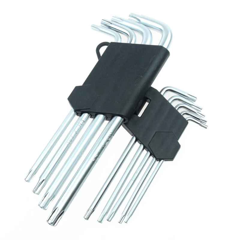 9 шт./компл. двухсторонний шестигранный ключ рандомный Pozidriv Torx