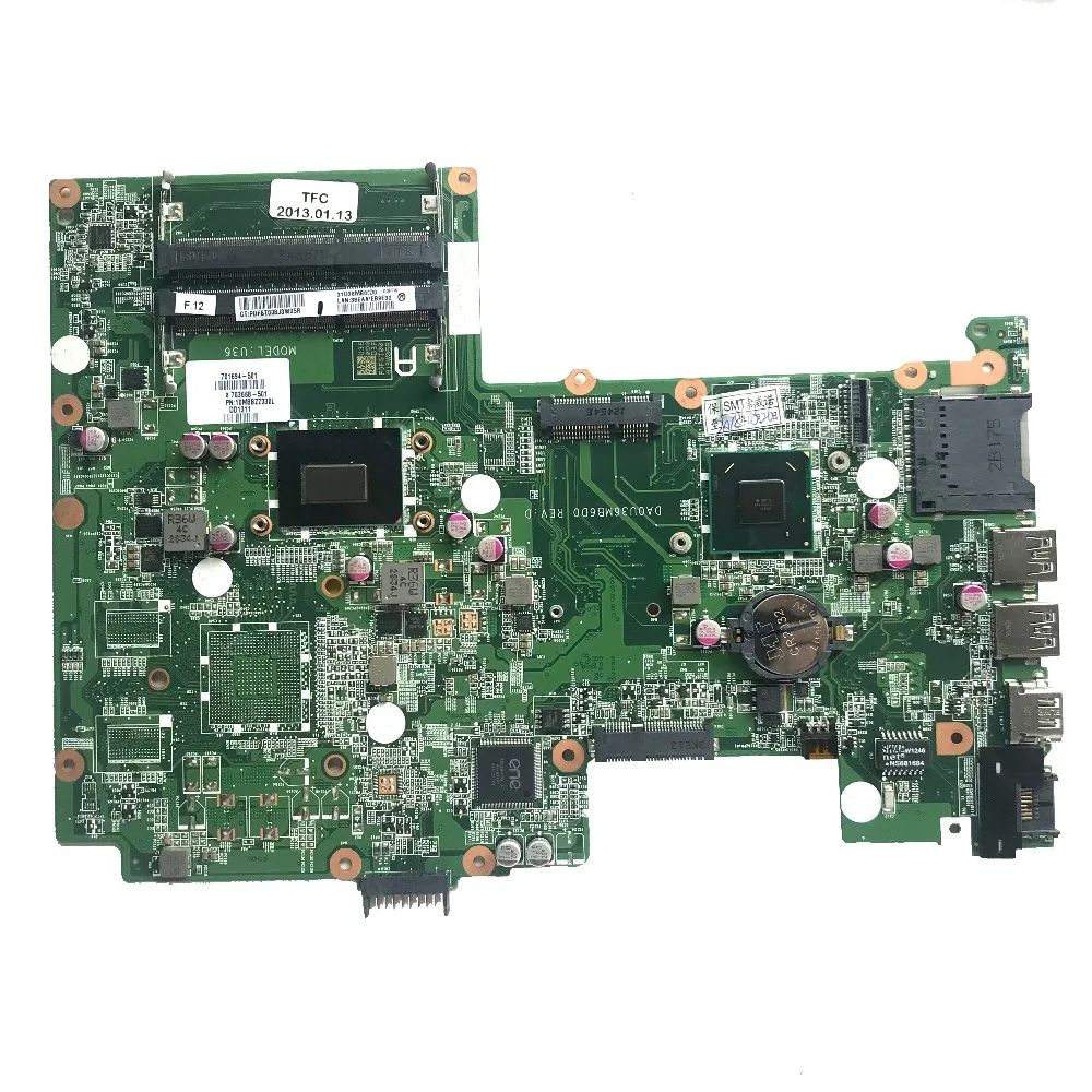 SZWXZY отлично подходит для HP серии 15-B материнская плата ноутбука I5-3317U DDR3L HM77 701694-501