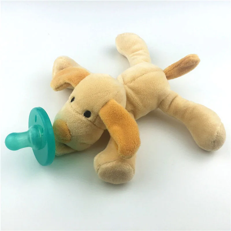 

2018 New Baby Plush Toy Pacifier Newborn Infant Cartoon Dummy Nipple Soother Silicone Pacifier